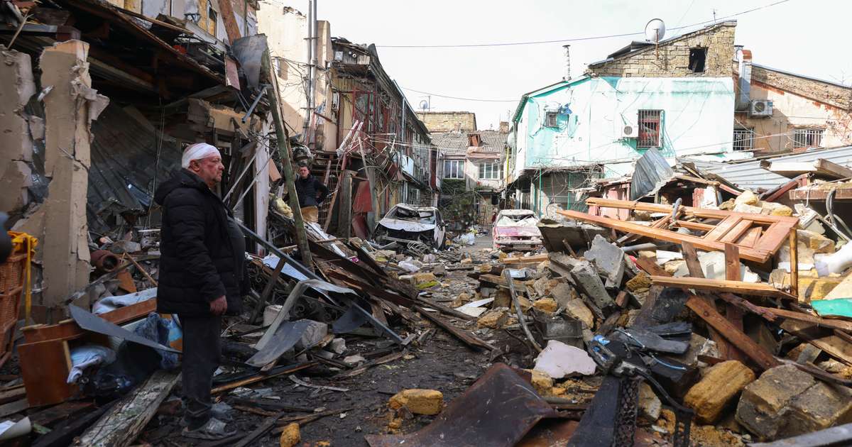 10 særðust í árásum í Odesu