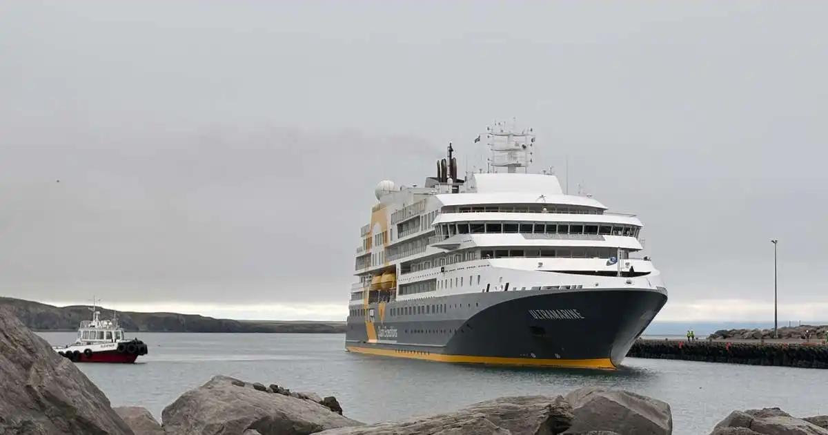150 farþegar í fyrsta leiðangursskipinu til Kópaskers