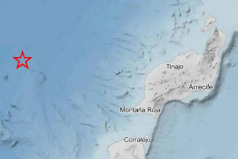 2.7 magnitude earthquake recorded off coast of Lanzarote