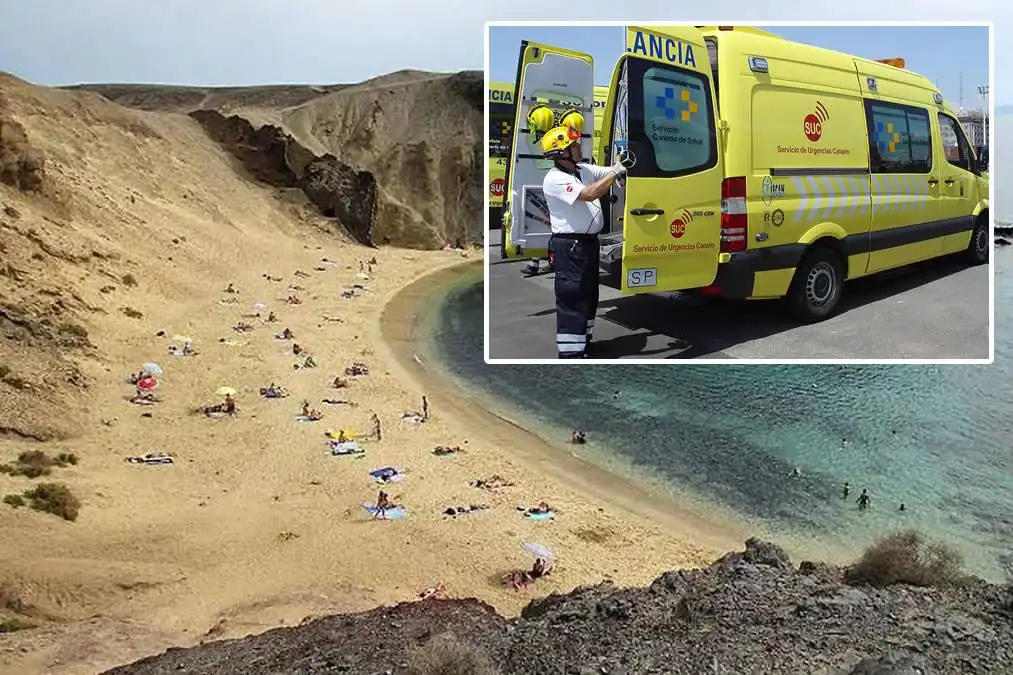 3-year-old child rescued from sea after near-drowning in Lanzarote