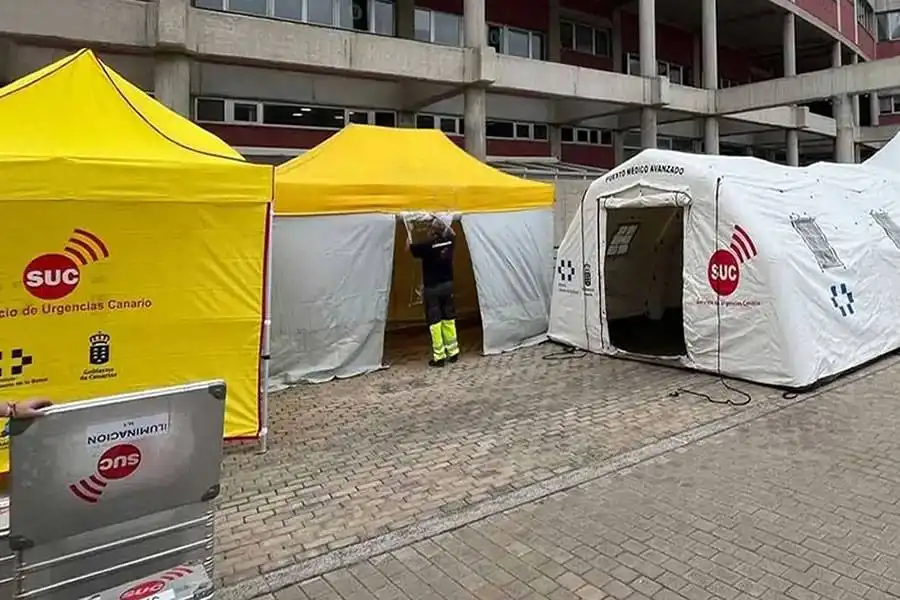 300 emergency medical staff deployed for the Pope’s visit to Gran Canaria and Tenerife