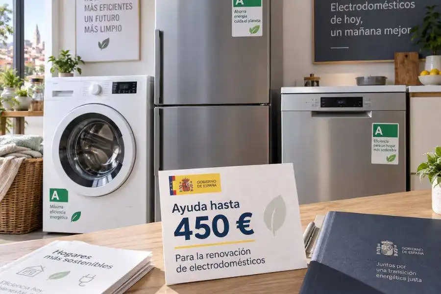 €450 vouchers available to replace old appliances in the Canary Islands