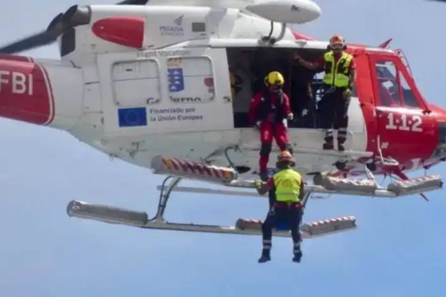 60-year-old hiker dies after helicopter rescue in Lanzarote