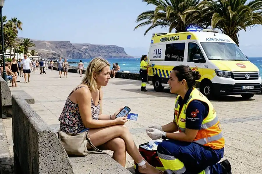 7 steps after an accident on holiday in the Canaries