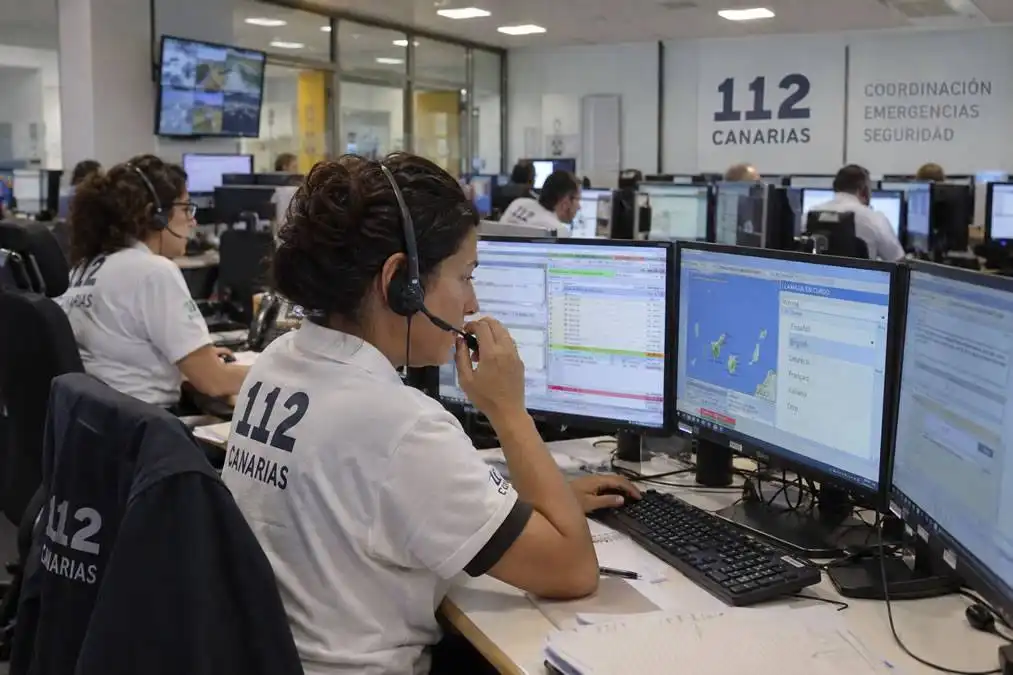 70% of foreign-language 112 emergency calls in the Canary Islands are in English