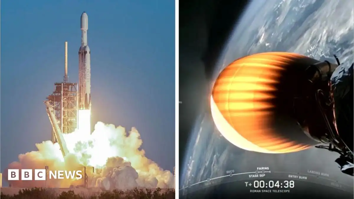 'A giant leap forward': Nasa launches powerful new space telescope
