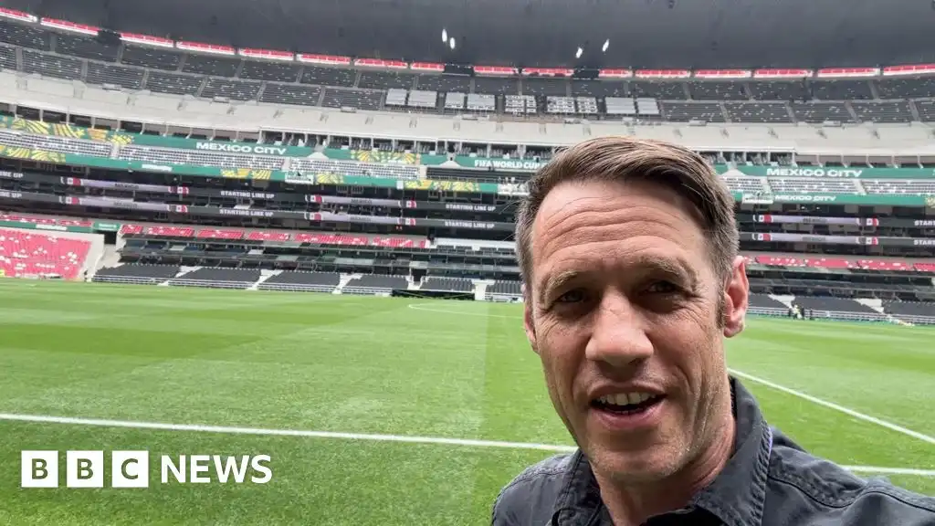 A look inside Mexico’s iconic Azteca Stadium before the World Cup kickoff