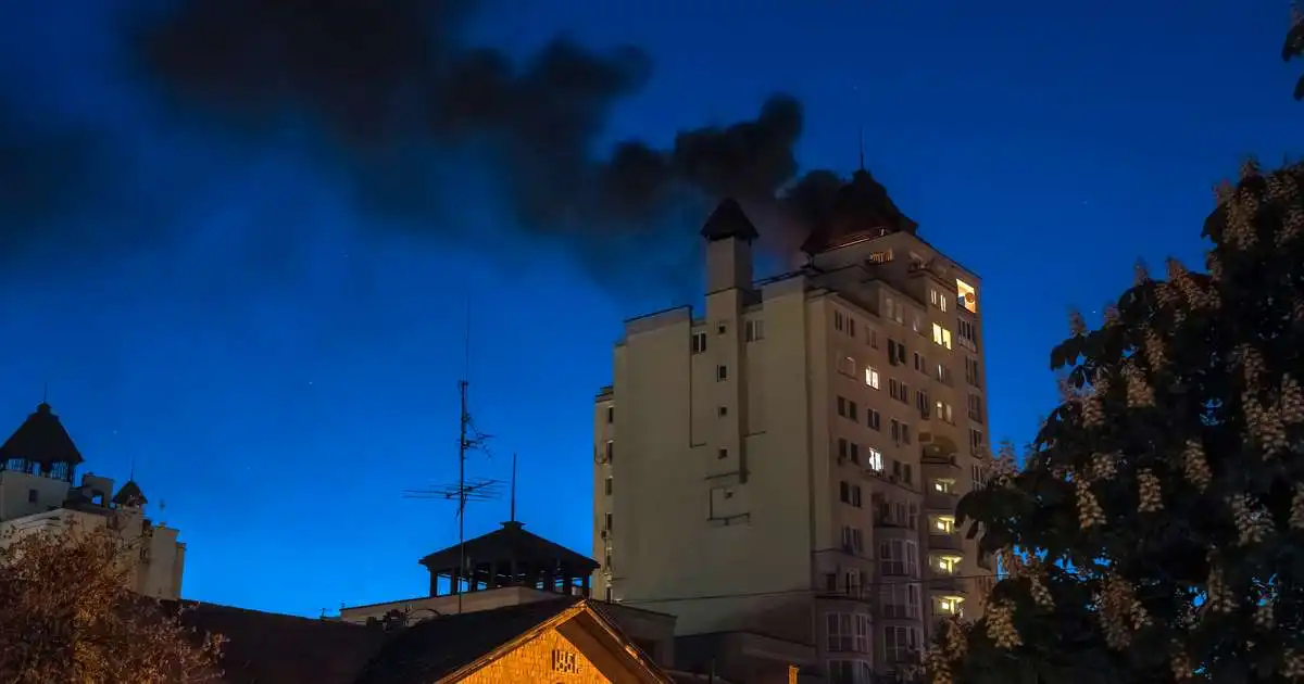 Að minnsta kosti fimm særðir eftir miklar árásir á Kyiv