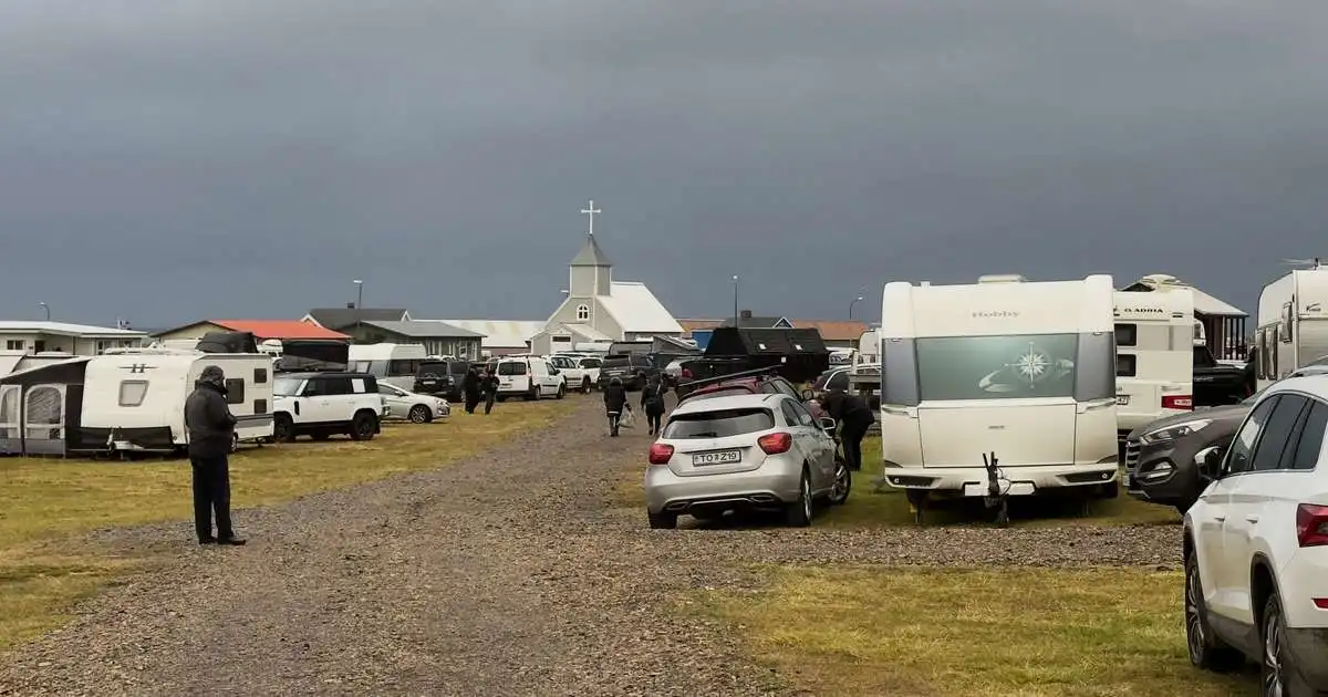 Aðstæður óvenjulegar en góð stemning á Bræðslunni