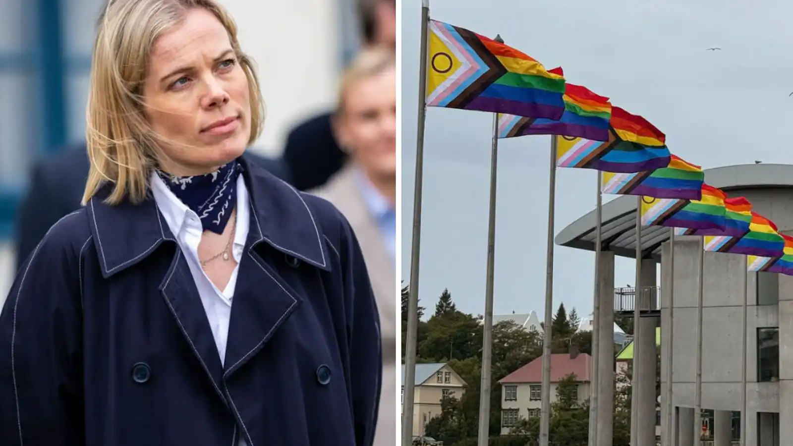 Ætli sér ekki að banna hin­segin fánann - Vísir