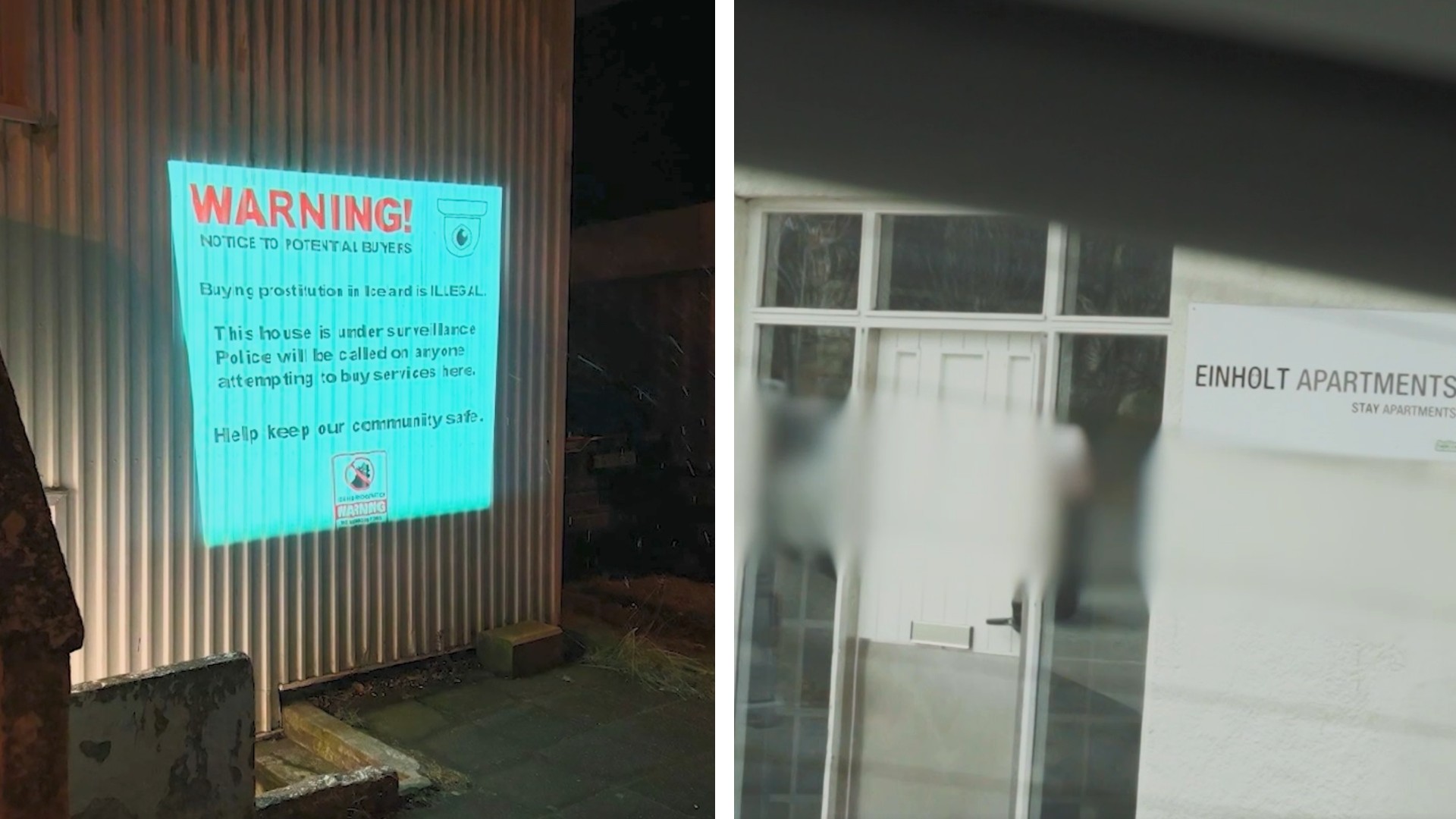 Afhjúpa „rauða hverfið“ í Reykjavík - Nágrannar reyna að fæla vændiskaupendur frá með skjávarpa - DV