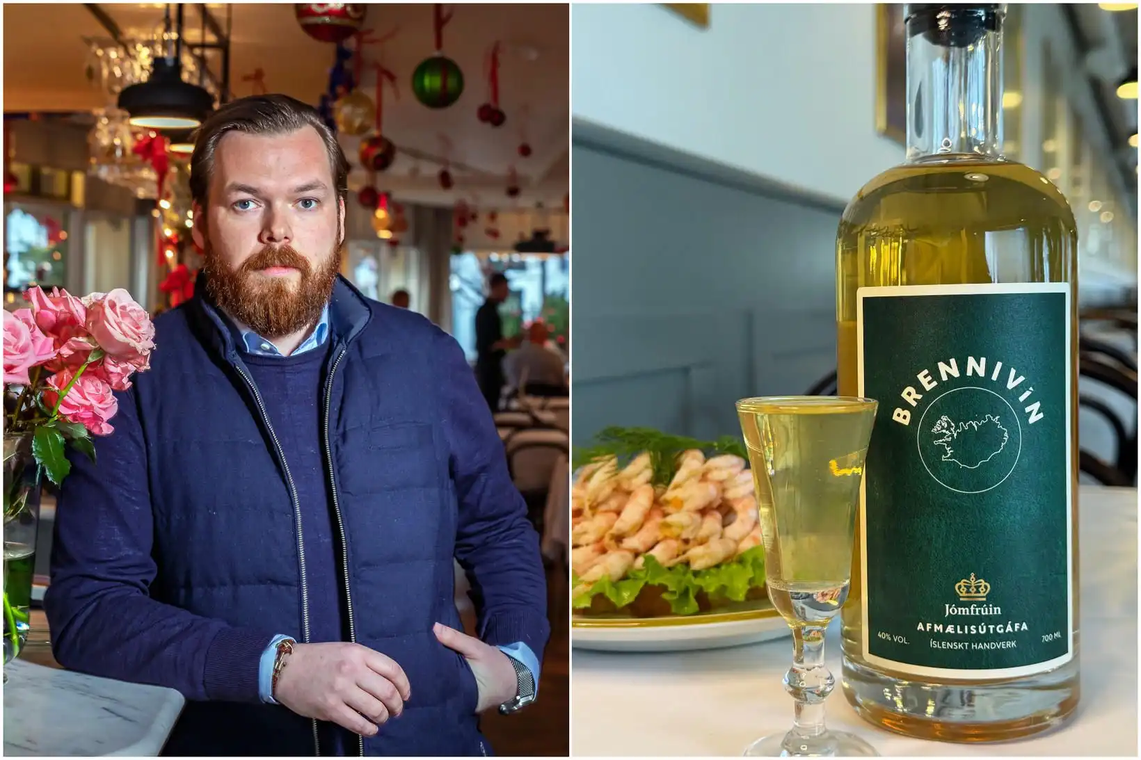 Afmælisbrennivín á Jómfrúnni - MBL.IS