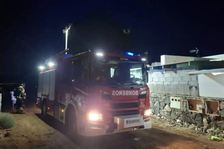 Air conditioning unit linked to house fire in Playa Blanca