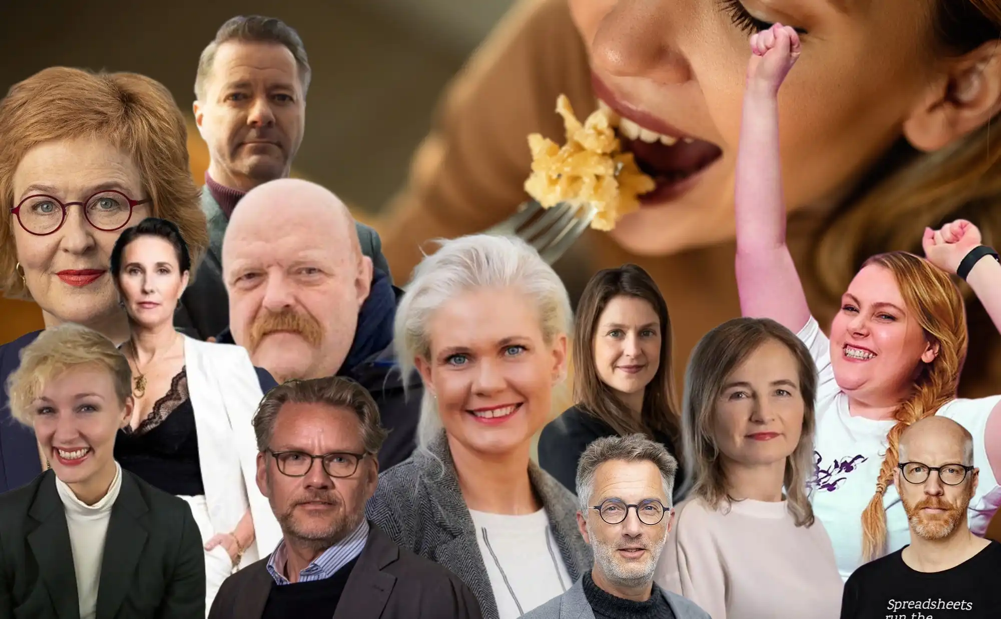 Allir og amma þeirra settu saman lista yfir góða veitingastaði hringinn í kringum landið
