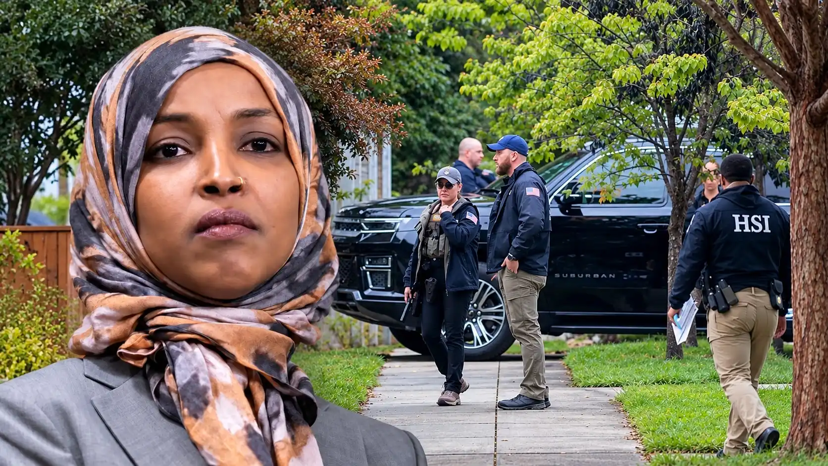 Alríkislögreglumenn gerðu húsleit hjá Ilhan Omar – grunuð um svik í tengslum við innflytjendagögn