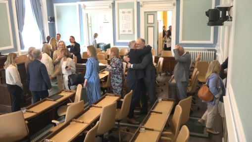 Alþingi komið í sumarfrí