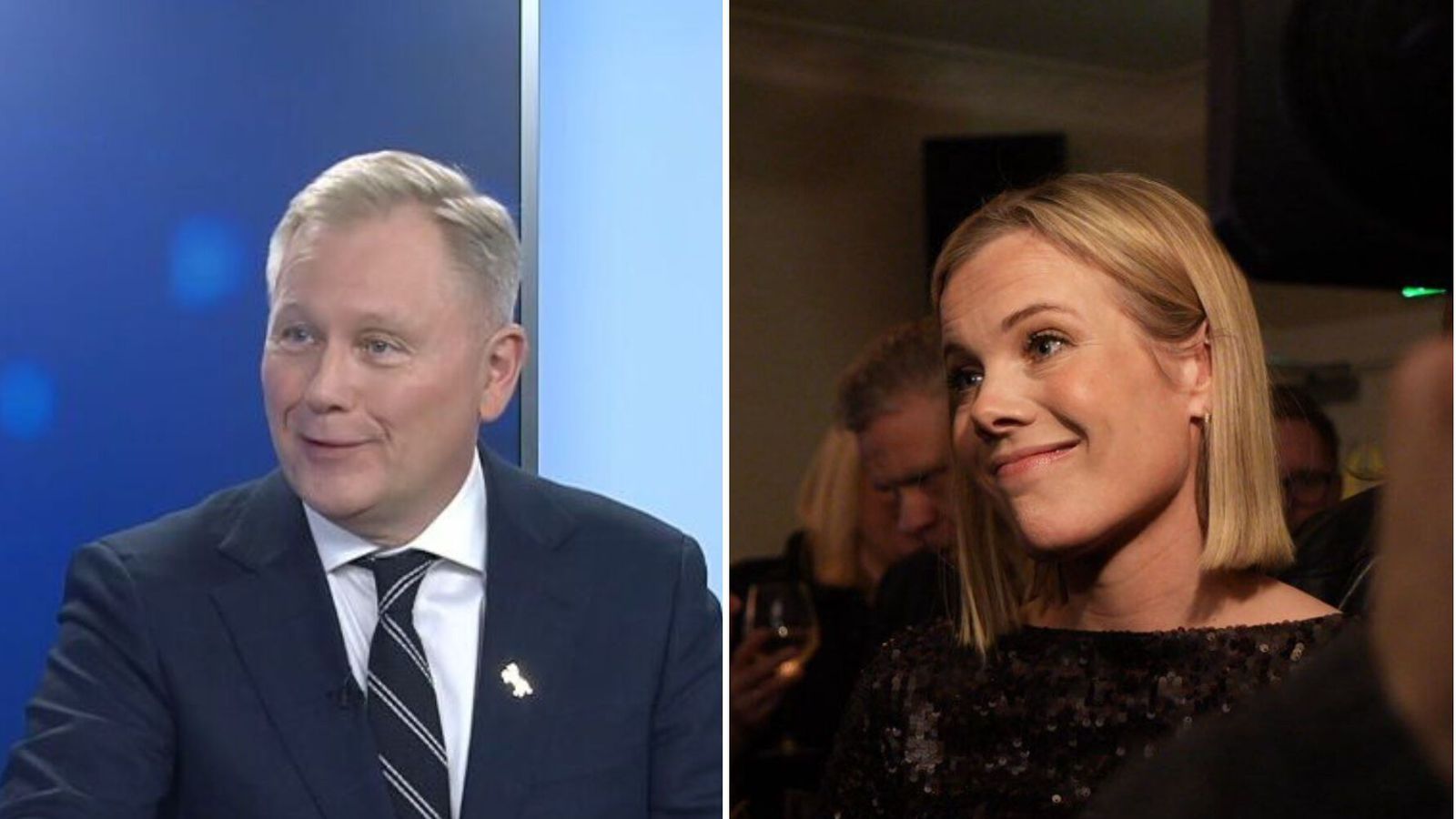 Andar köldu milli Við­reisnar- og Miðflokksmanna - Vísir