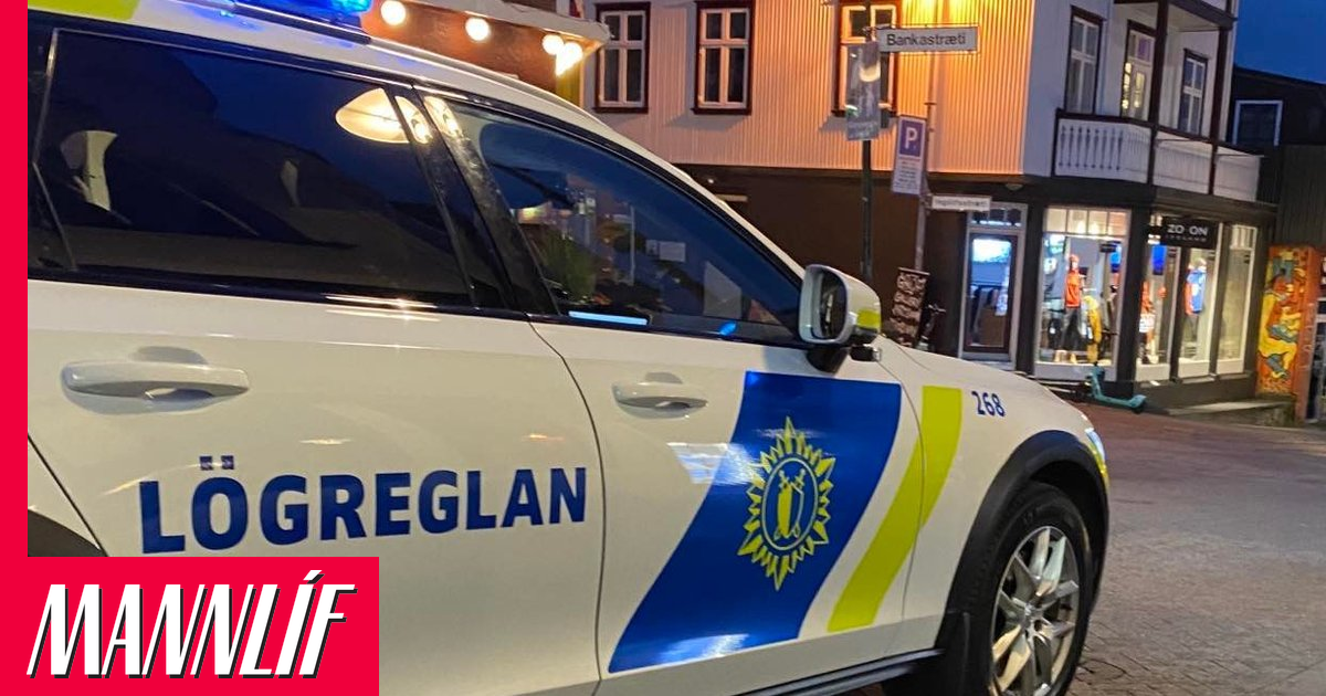 Andlega veikur maður fluttur á bráðadeild eftir rúðubrot