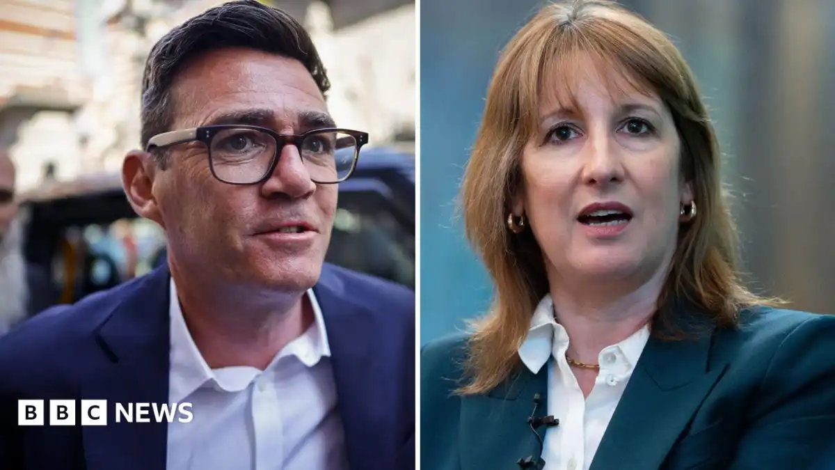 Andy Burnham likely to replace Reeves if he becomes PM