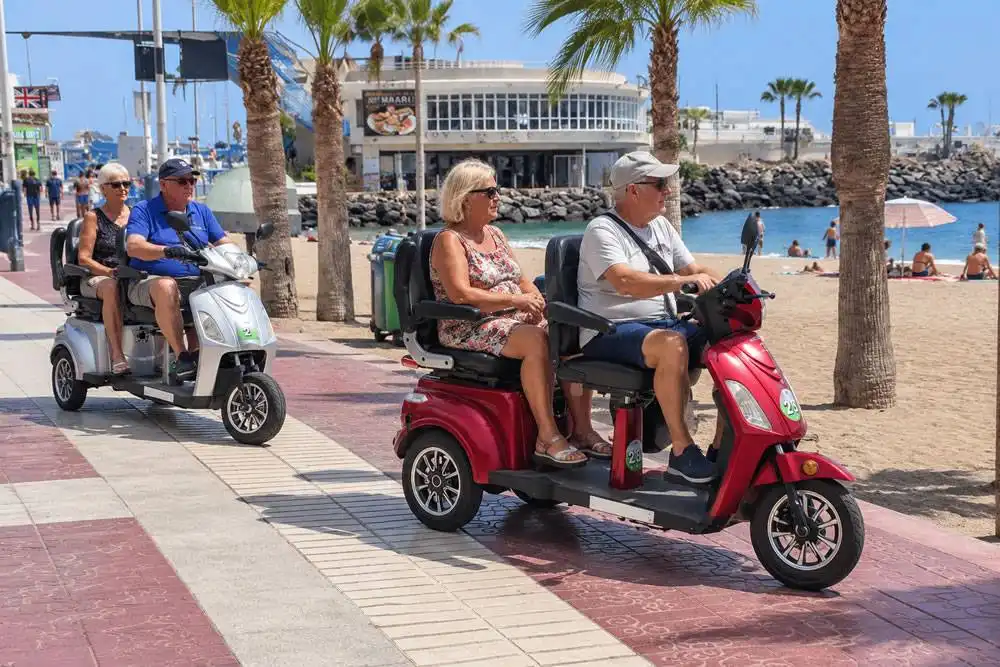 Are two-seater ‘mobility scooters’ rented to tourists actually legal in the Canary Islands?
