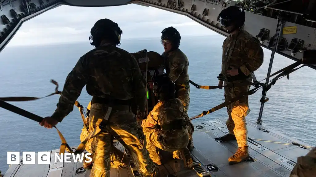 Army parachutes onto Tristan da Cunha to help Briton with suspected hantavirus