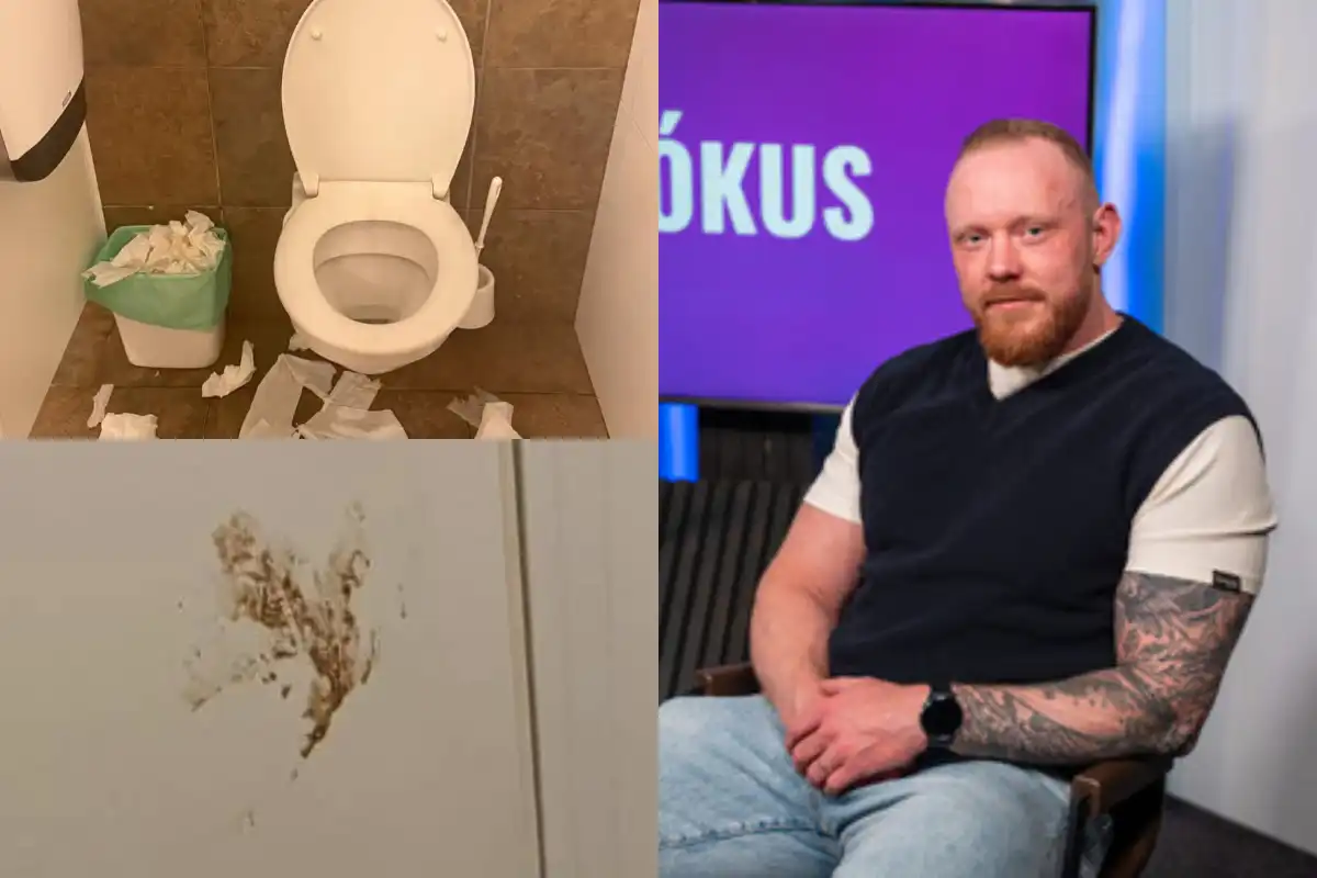 Árna Birni blöskraði óþrifnaðurinn á Geysi - „Poop you very much and please come again“