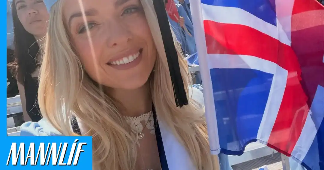 Áslaug Arna útskrifuð