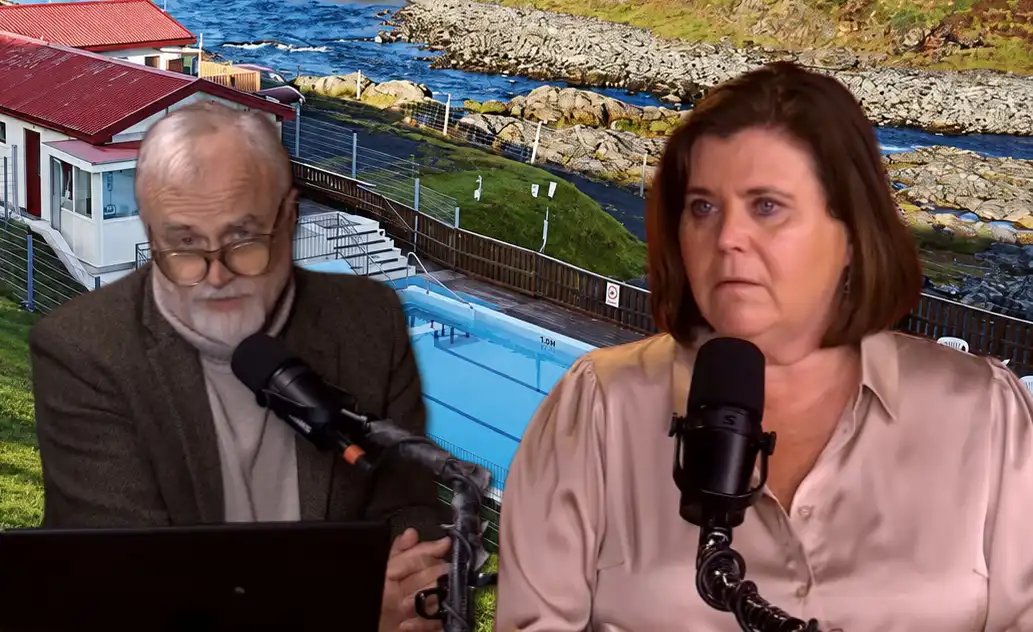 Ásta Lóa og Björn í hár saman eftir sundlaugarferð