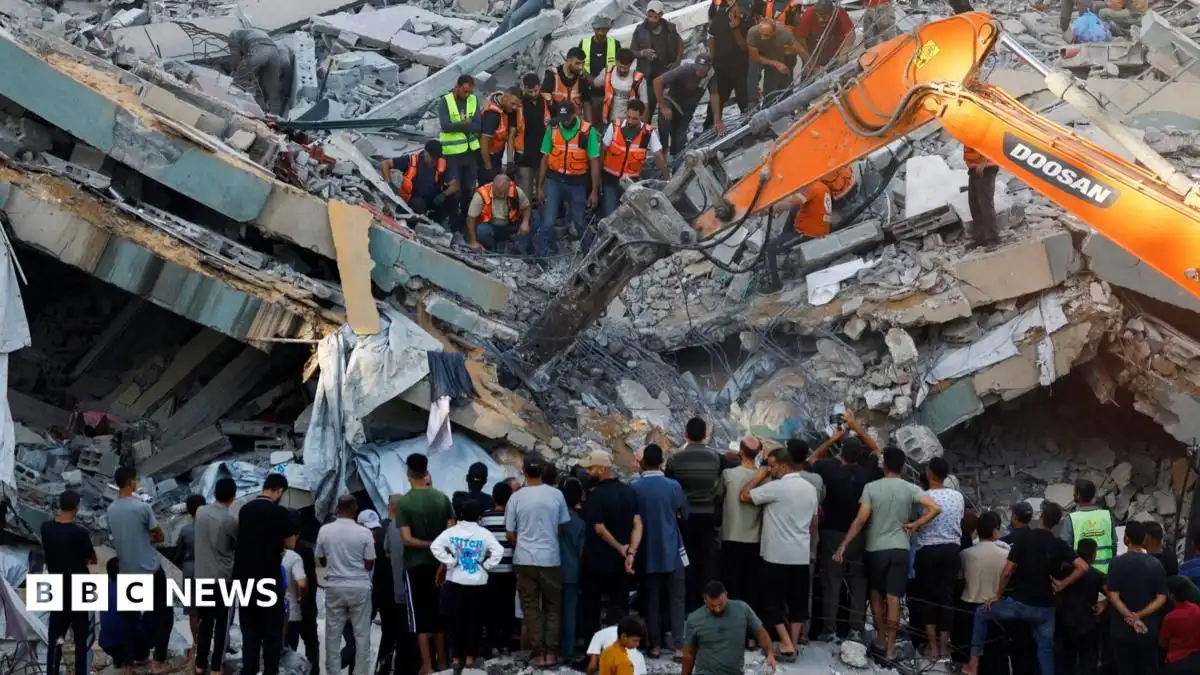 At least 20 killed after war-damaged Gaza building collapses