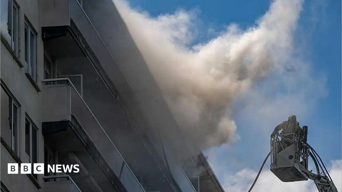 At least five dead in fire at Antwerp apartment block, say police