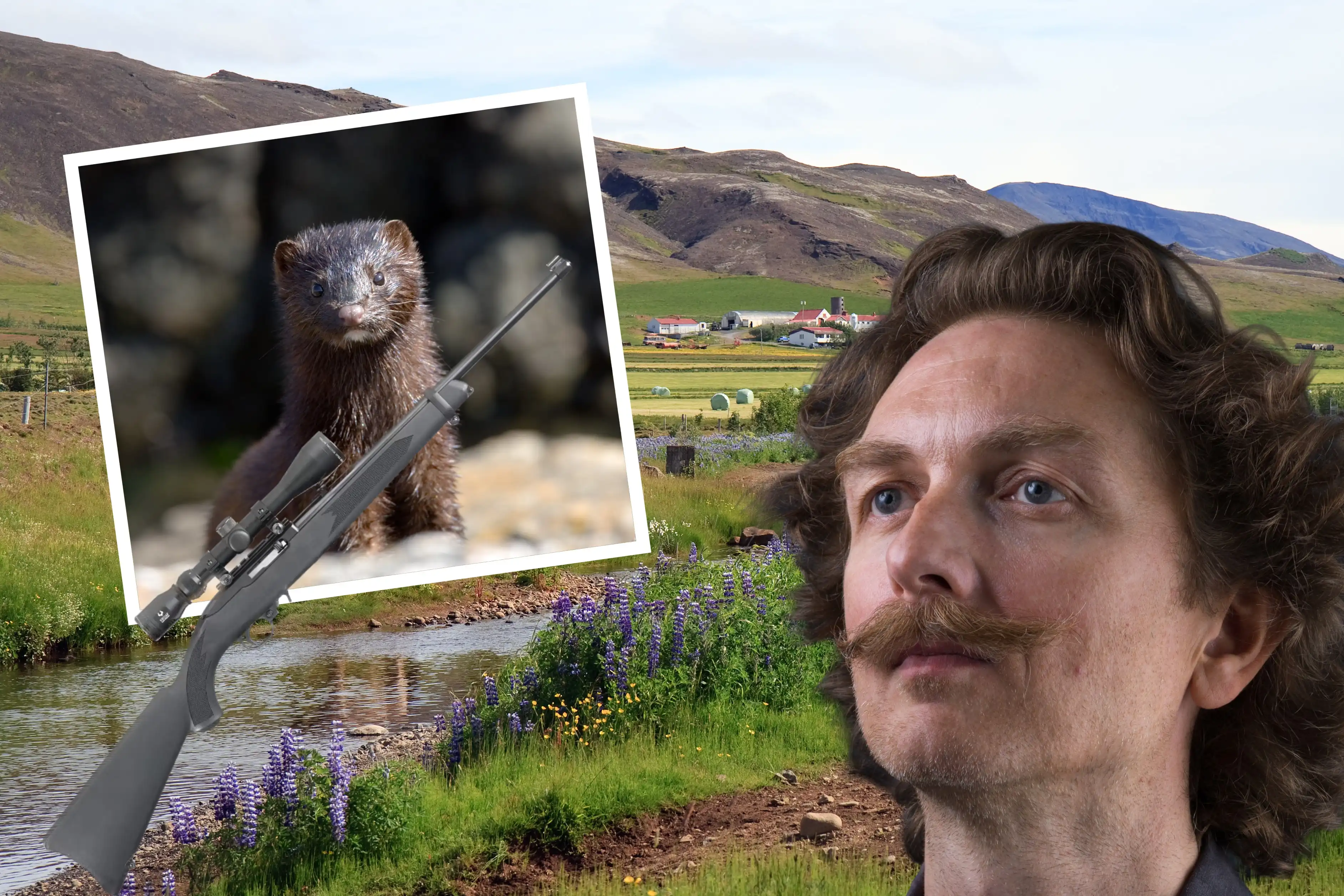 Atli segir mannfólk enn ágengara en minka: „Okkur er alls ekki sama“
