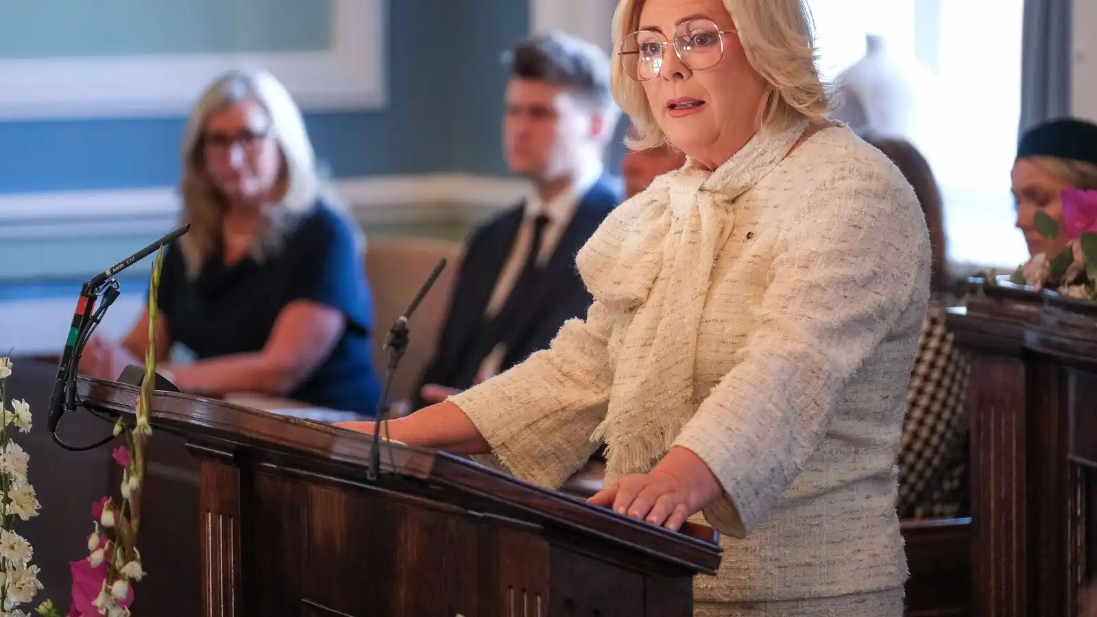 Á­varp Höllu: „Slíkur missir snertir okkur öll“ - Vísir