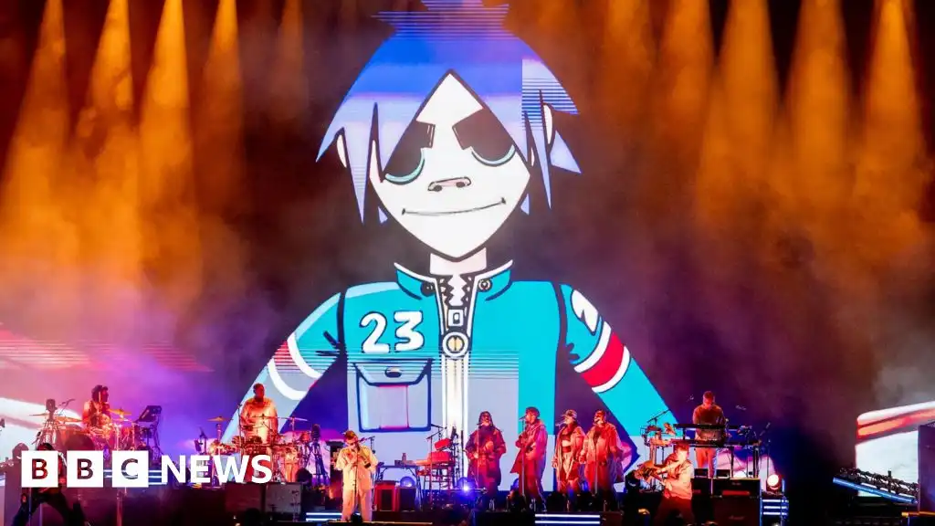 Backstage at Gorillaz' epic, one-off stadium show: 'The vibe is ridiculous'
