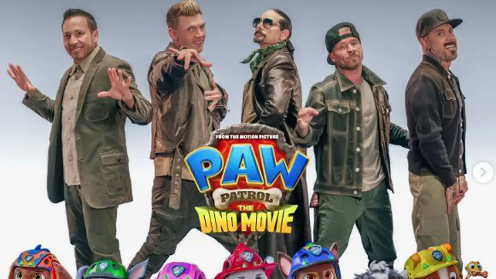 Backstreet Boys frum­sýna lag nýrrar Hvolpasveitarmyndar - Vísir