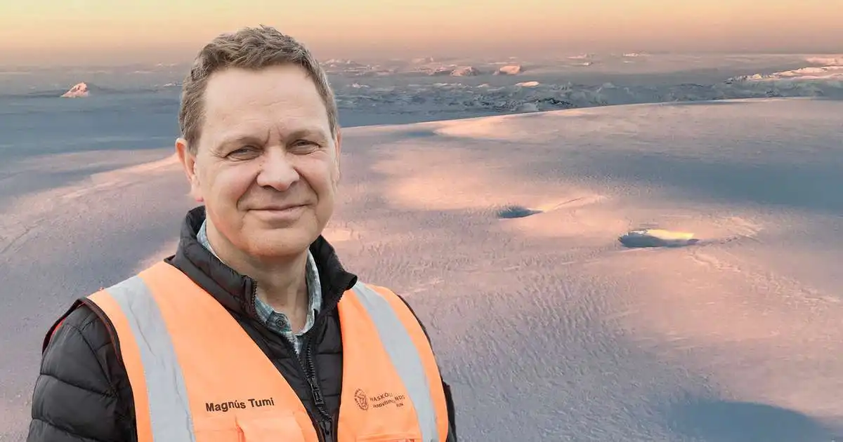 Bárðarbunga eins og glas sem er orðið hálffullt