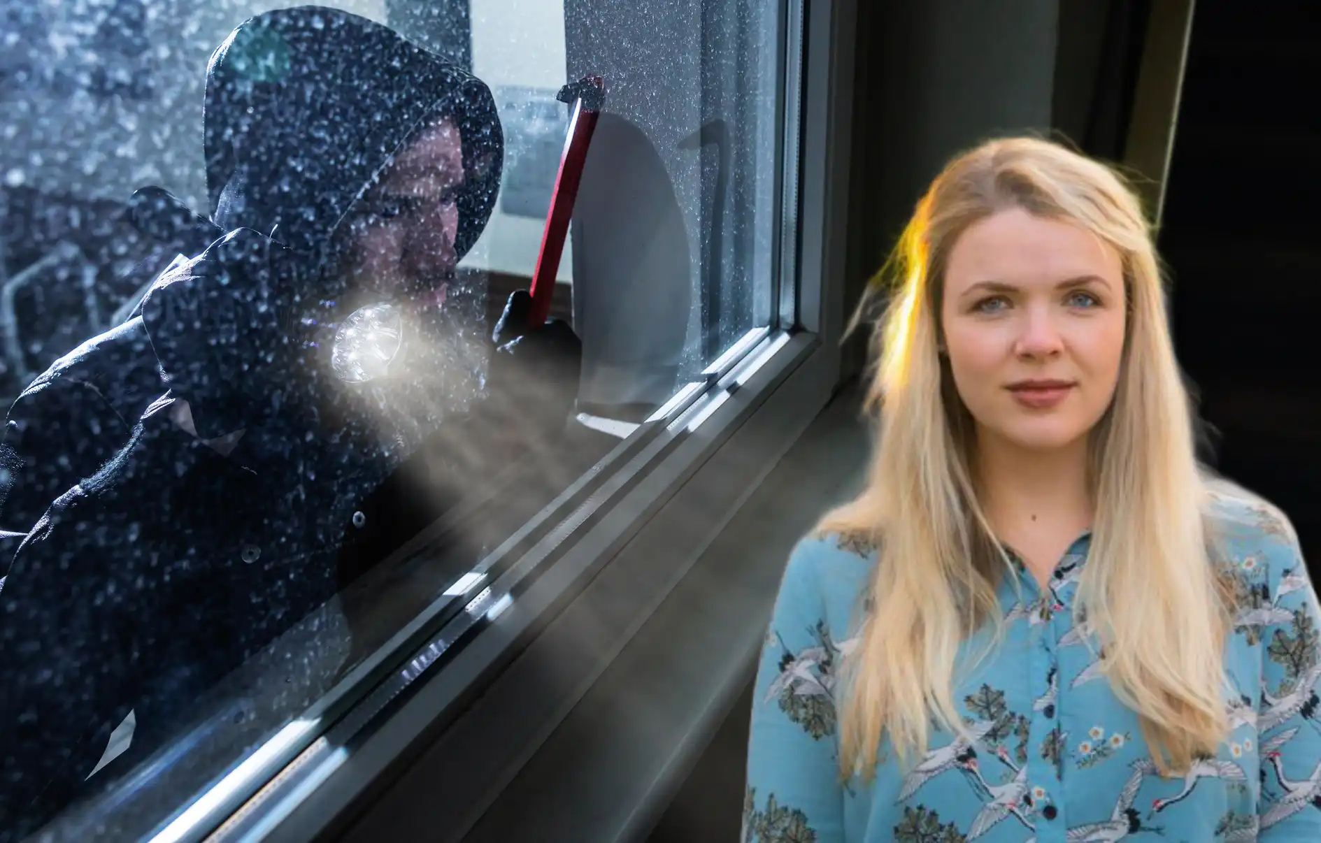 Barnið vaknaði ekki við innbrotsþjófana í nótt – Minnir fólk á að læsa gluggum