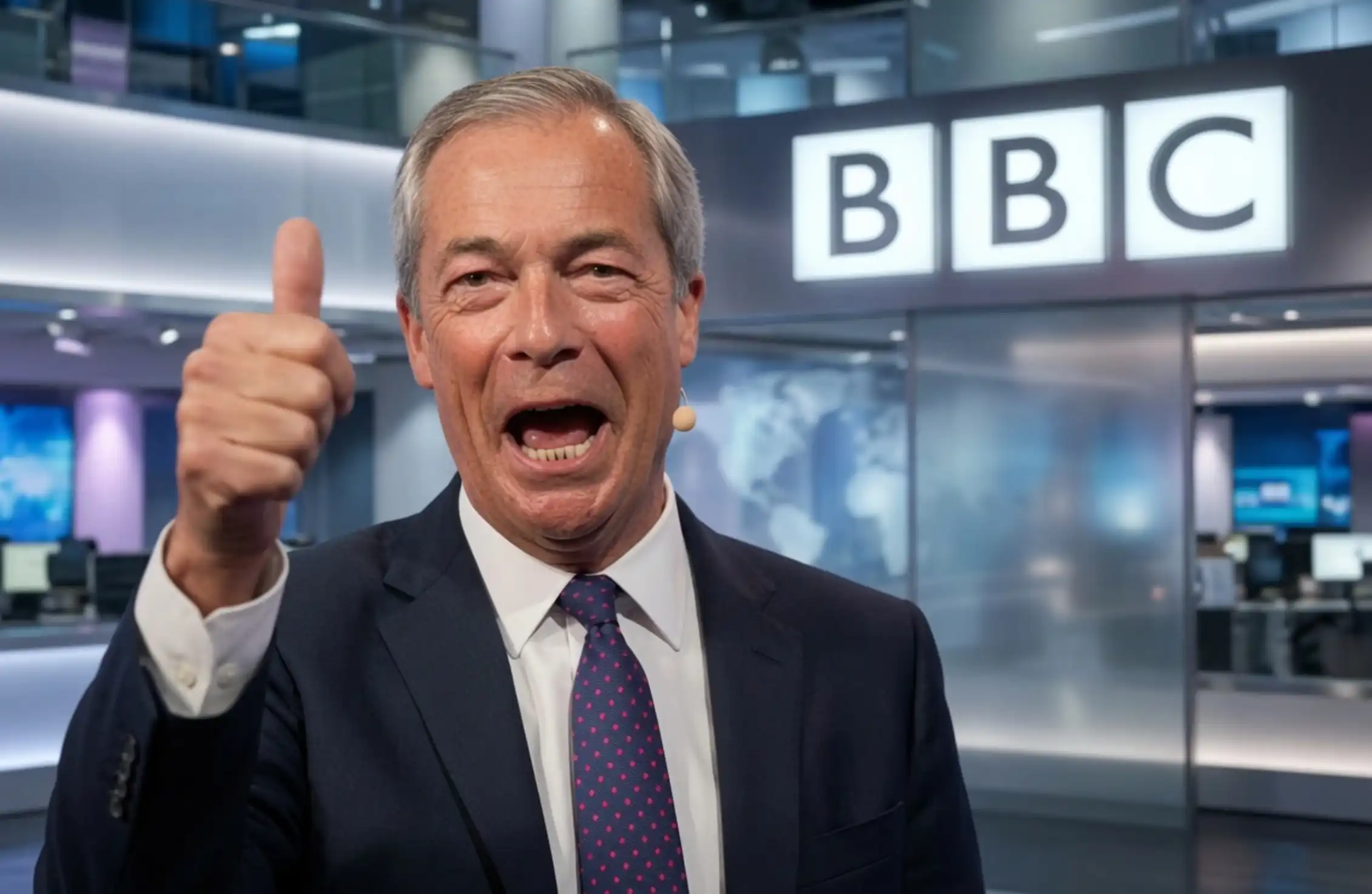 BBC biður Nigel Farage afsökunar fyrir að hafa rangt eftir honum – Breyttu ummælum hans í kynþáttamál