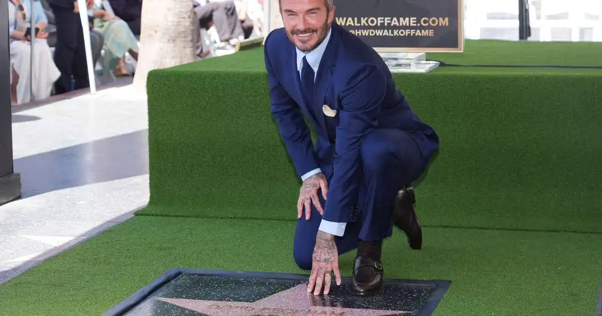 Beckham kominn með Hollywood-stjörnu