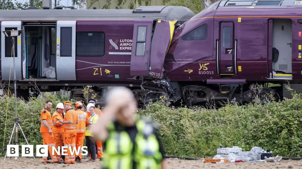 Bedford train crash disruption to last a week