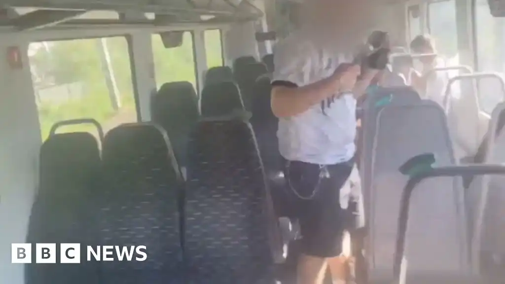Bedford train crash passengers describe how collision unfolded