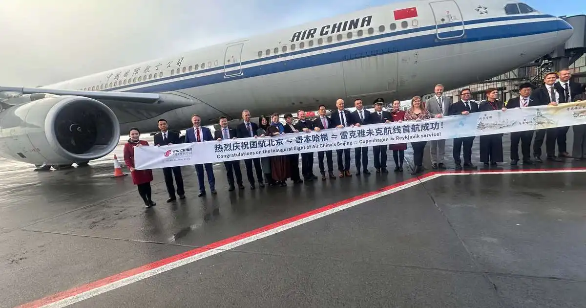 Beijing til Keflavíkur í einni ferð í fyrsta sinn