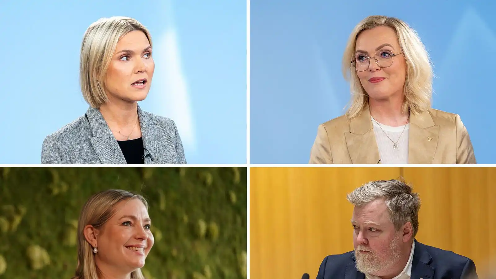 Bein út­sending frá þing­setningu: Rætt við for­menn og rýnt í pólitík og tísku - Vísir