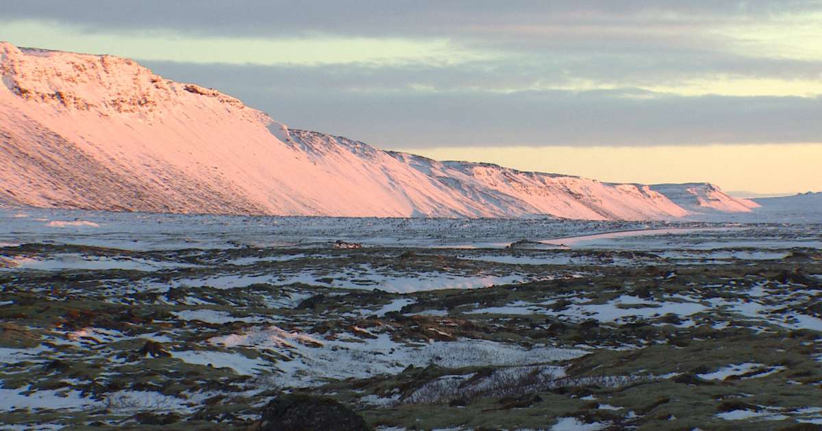 Bjartur en kaldur verkalýðsdagur