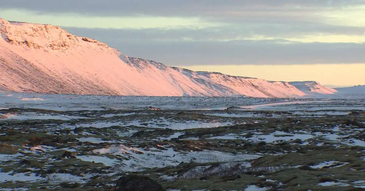 Bjartur en kaldur verkalýðsdagur