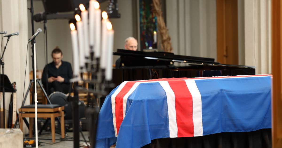 Björgvin Halldórsson jarðsunginn