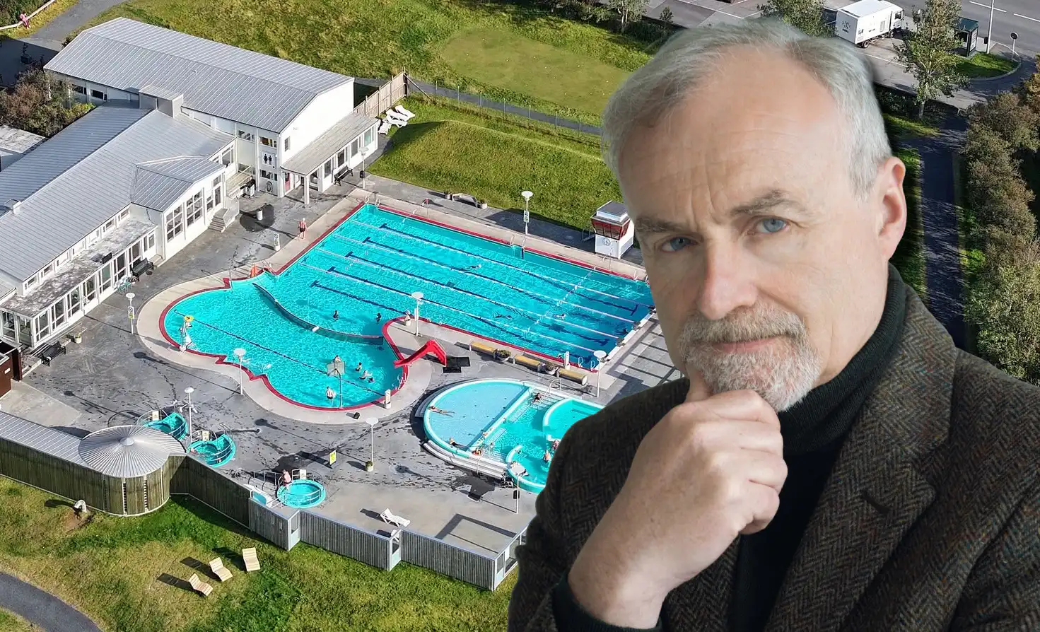 Björn opnar sig um stóra sundlaugarmálið: „Djöfull eiga þeir eftir að hlæja að mér“