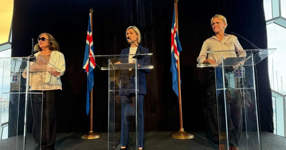 Blaðamannafundur ríkisstjórnarinnar í Hörpu
