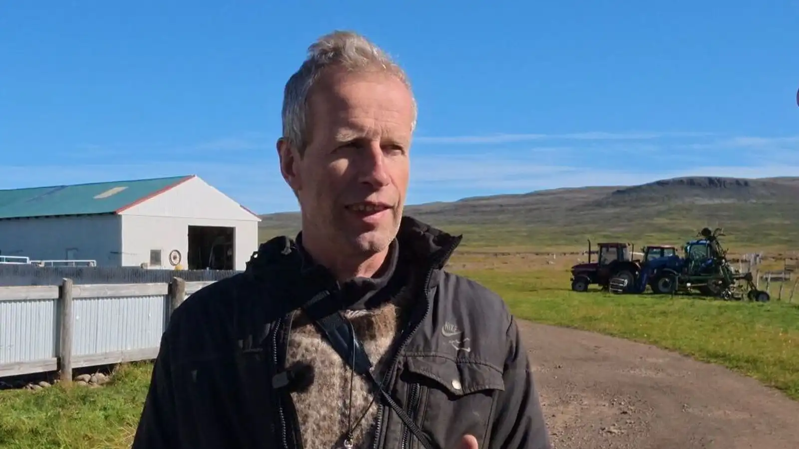 Bóndinn segist stoltur stunda blóðmerahald - Vísir