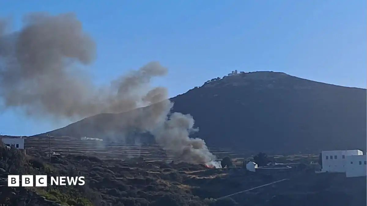 British couple killed in helicopter crash on Greek island of Sifnos, local media report