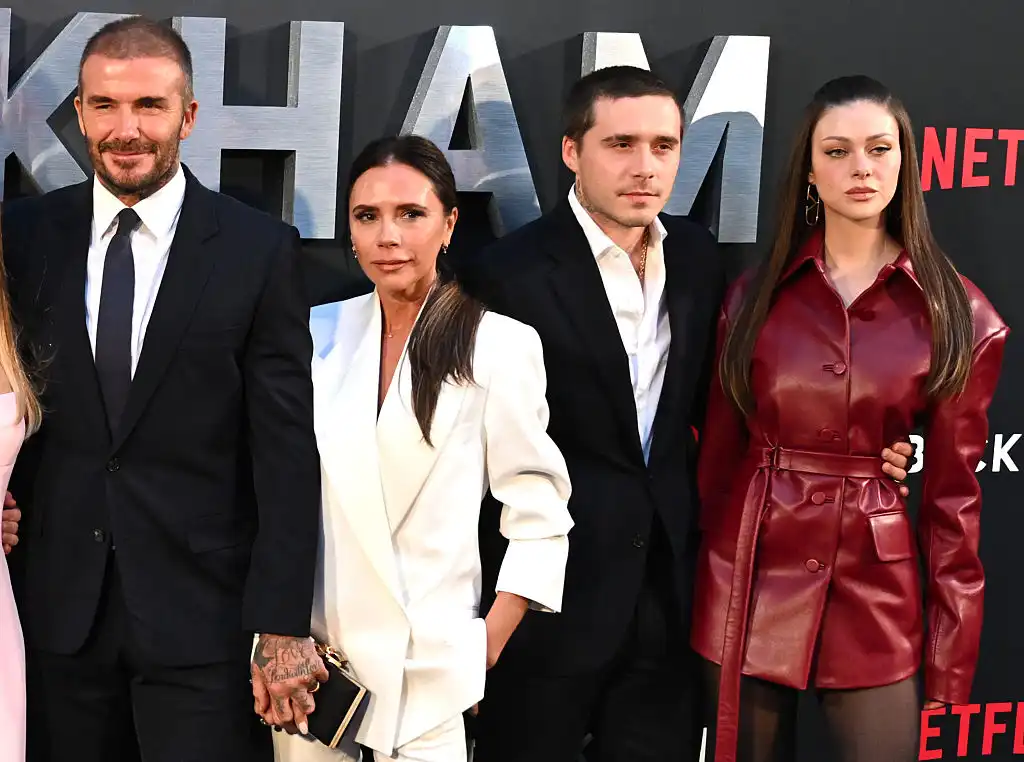 Brooklyn Beckham sendir föður sínum óræð skilaboð